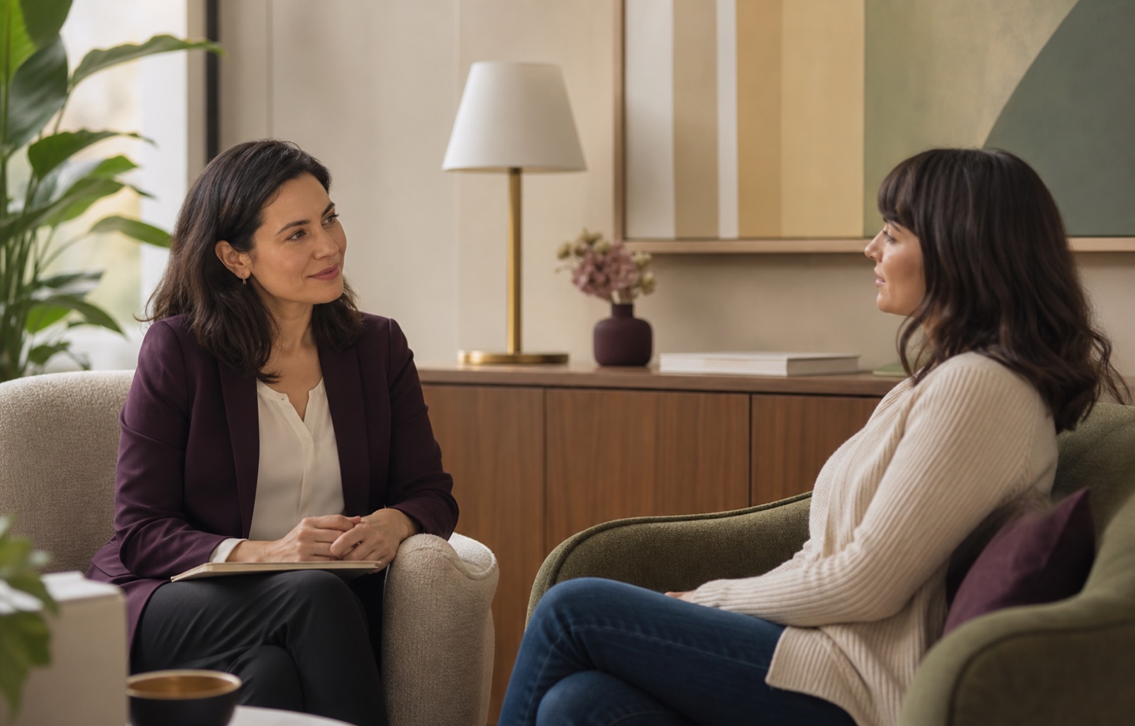 Compassionate psychiatric conversation